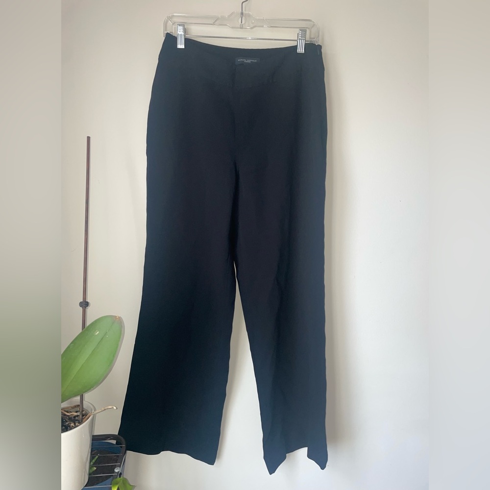 Banana Republic Camden Black Trousers